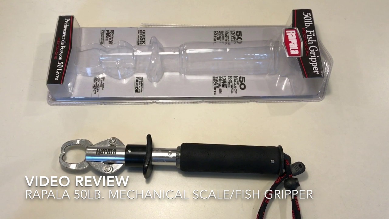 RAPALA Pro-Guide 50 lb. Mechanical Tube Scale