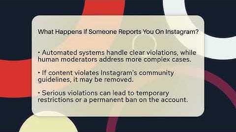 What Happens If Someone Reports You On Instagram? - Everyday-Networking