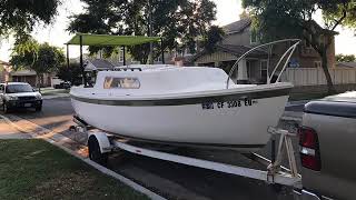 Sailboat Converted To Motorboat