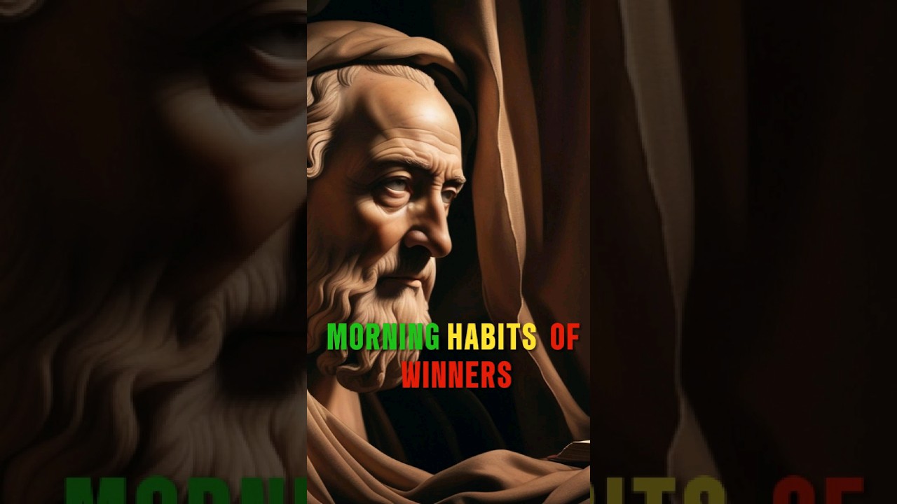 MORNING HABITS OF WINNERS  | BUSINESS | MOTIVATION | SUCESS | STOICISM
