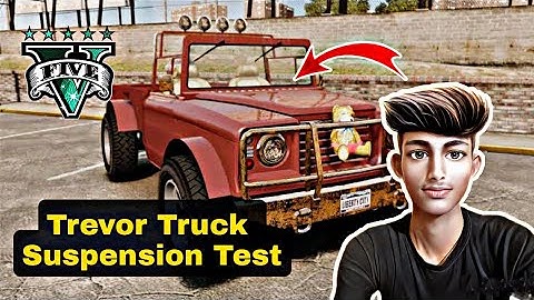 Trevor Truck Suspension Test GTA San Andreas #shorts