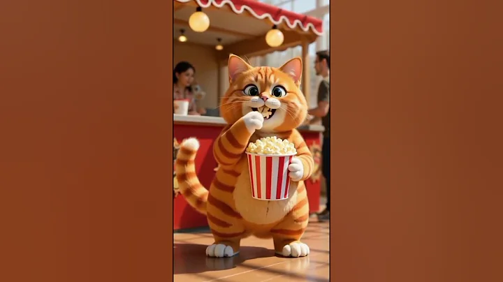 pocorncat kitten  #shortsvideo #shorts  #cartoon #cat #funny #catfunny #cute #catvideos