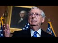 LIVE: Senate Majority Leader Mitch McConnell holds briefing with reporters amid stimulus talks