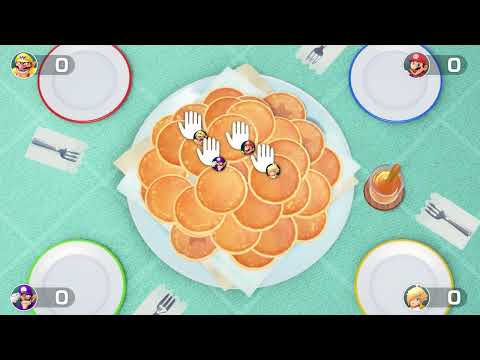 Super Mario Party - Gold Rush Mine - Wario vs Waluigi vs Rosalina vs Mario