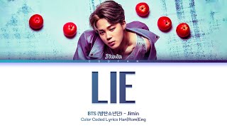 BTS (Jimin) 'Lie' Lyrics (Color Coded Han|Rom|Eng)