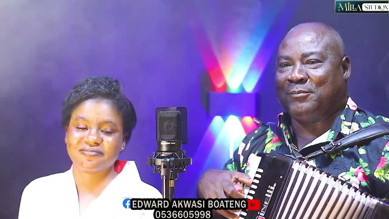 Eiiii so the legendary Edward Akwasi Boateng visited Ohemaa Franca at Milla studiox Wooow 🔥❤❤