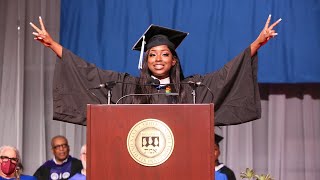 Victoria Richardson 20 Delivers Undergraduate Recommencement Address