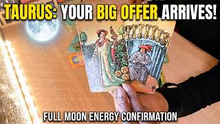 TAURUS ♉️ What the Full Moon Is Trying to Tell You | Weekly Tarot Reading