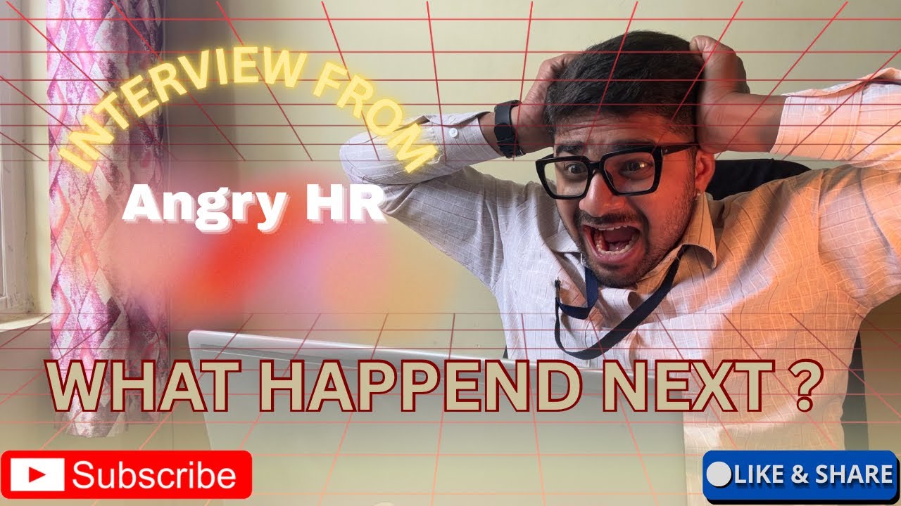 INTERVIEW FROM Angry HR | Manu Ganesha |