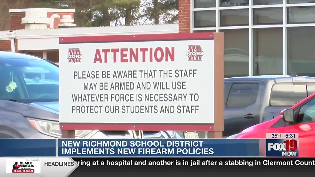 New Richmond School District implements new firearm policies YouTube