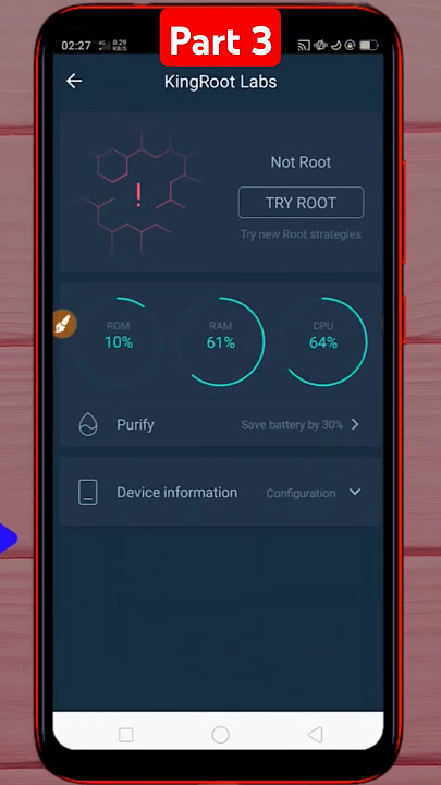 #how to root Android With Kingroot
