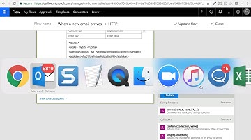 Exchange Office365 Email to Quick Base using Microsoft Flow