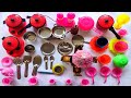 3:00 Mini Kitchen Set Collection for Kids Playing | Unboxing Kids Kitchen Sets | Hello kitty