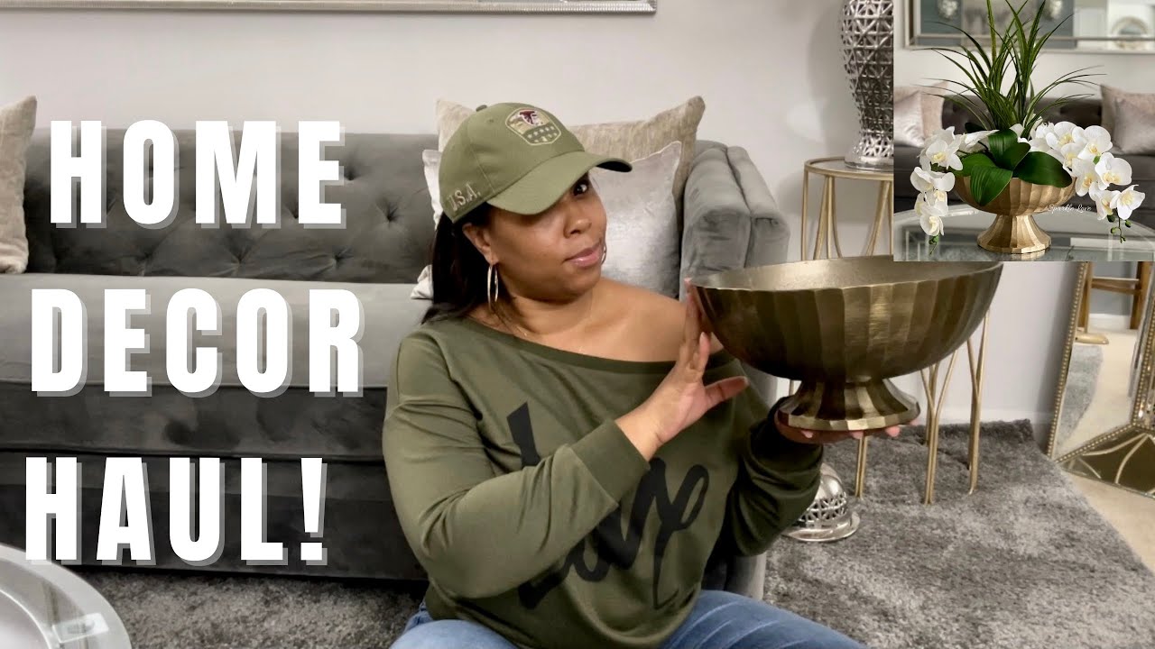 HOME DECOR HAUL!!!! YouTube