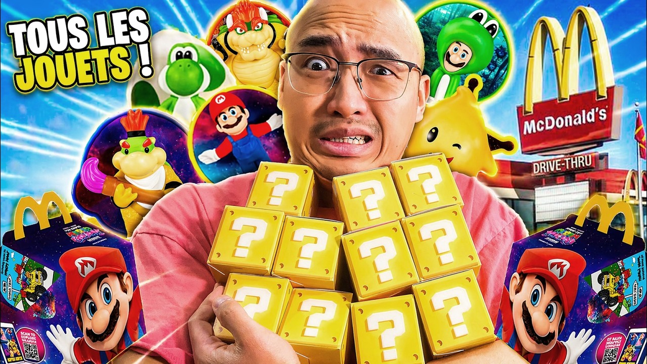 ALORS J’AI VIDÉ TOUS LES JOUETS AU MCDONALD’S…