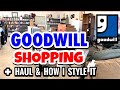 Another day out Shopping GOODWILL for HOME DECOR  + HAUL *