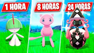 24 HORAS como LIDER de TIPO PSIQUICO en POKÉMON ❗