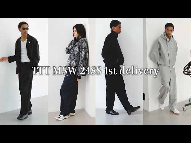 TTT MSW 24SS 1st 数年ぶりに発売のスーツを始めとした高機能
