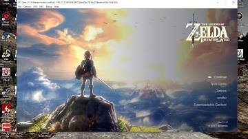 Zelda Breath of The Wild - Gameplay and Tutorial CEMU 1.7.4