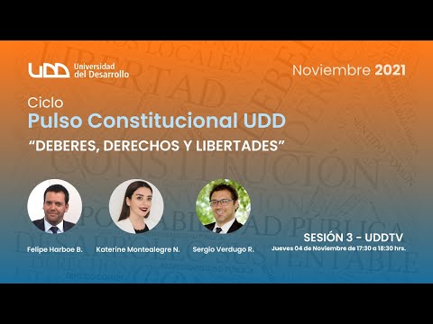 Ciclo Pulso Constitucional UDD | Derechos, Deberes y Libertades | Sesión 3