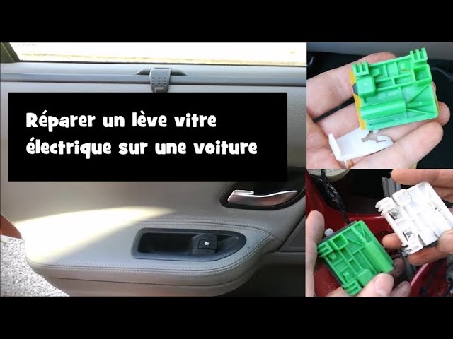 Panne d'un leve vitre électrique sur une voiture, comment réparer ? 