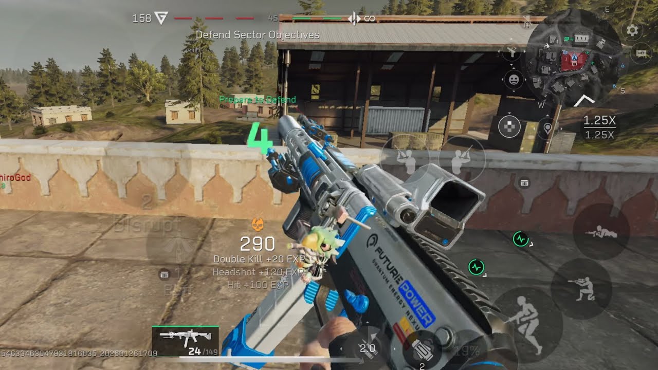 DELTA FORCE MOBILE QCQ171 GAMEPLAY 