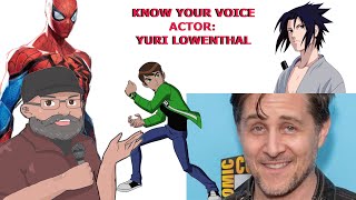 Know Your Voice Actor: Yuri Lowenthal