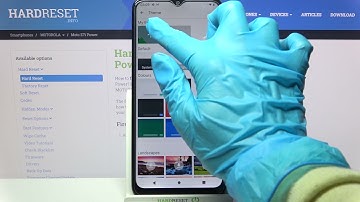 How to Customize Keyboards Theme with Image in Motorola Moto E7i Power - Change Keyboards Background