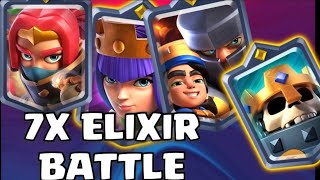 Infinity Elixir Battle | #clashroyale
