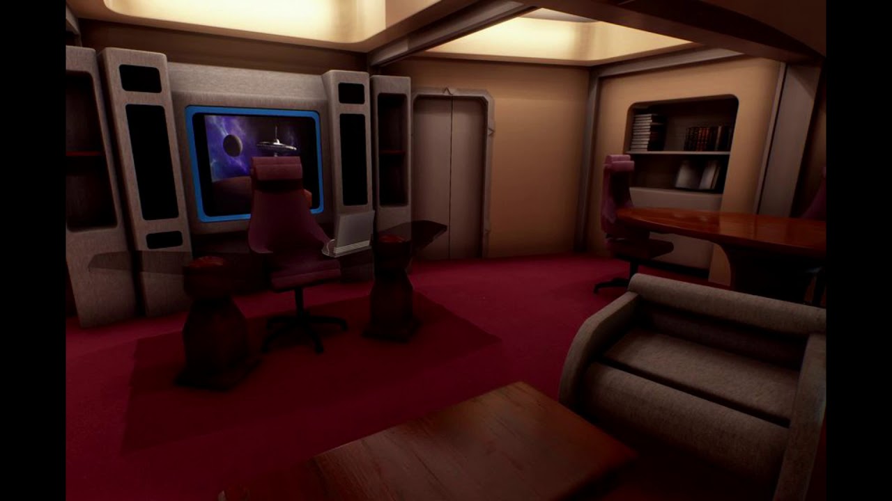 Enterprise D Crew Quarters_New YouTube