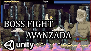 Boss Fight Avanzado para Unity - Creación De Un Jefe de Nivel Con Diversos Ataques