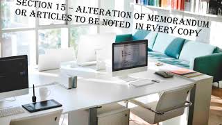 Companies Act, 2013 - Chapter II   Section 14 to 18