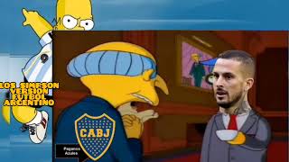 Los simpson Versión Futbol Argentino/ Especial Comentarios 2