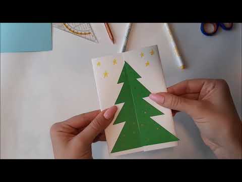 Video: Kako Enostavno Je Izdelati Ročno Izdelane Božične Voščilnice