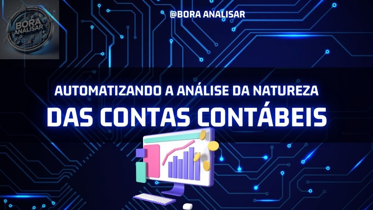 Análise automatizada da natureza das contas contábeis com python| # ...
