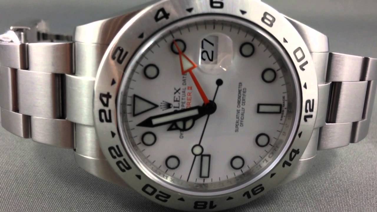 rolex explorer 2 42