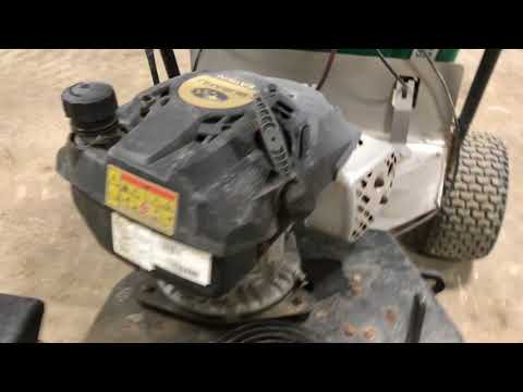 Lesco Self Propelled Spreader Youtube