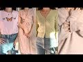 (Eng sub)TRY ON HAUL🐰직구로 구매한 간절기 상의 하울