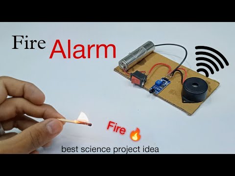 fire alarm project, fire alarm project diy, fire alarm project easy