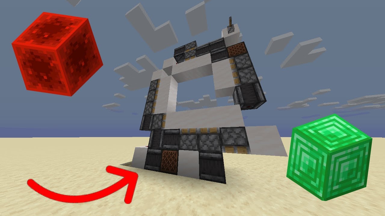 Quick 224x224 Piston Door - Redstone Stuffs [224.22424.24]