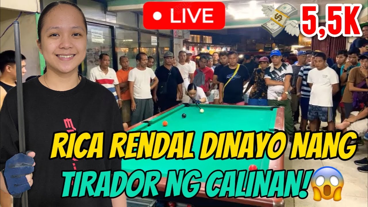 RICA RENDAL VS AMPAN PAREHAS LIVE NOW‼️🎱