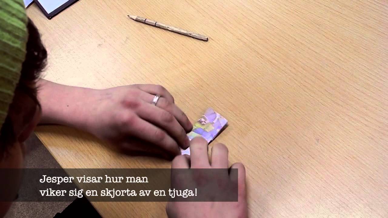 Webben 7 - Lär dig vika en tjuga!