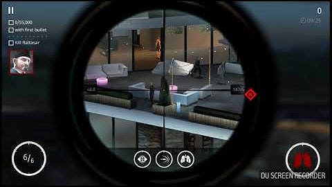 hitman sniper : 4/20  55000 first bullet