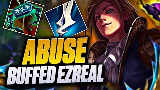 Ezreal scales like a beast now, carry even when behind! (Challenger Ezreal Full Gameplay)