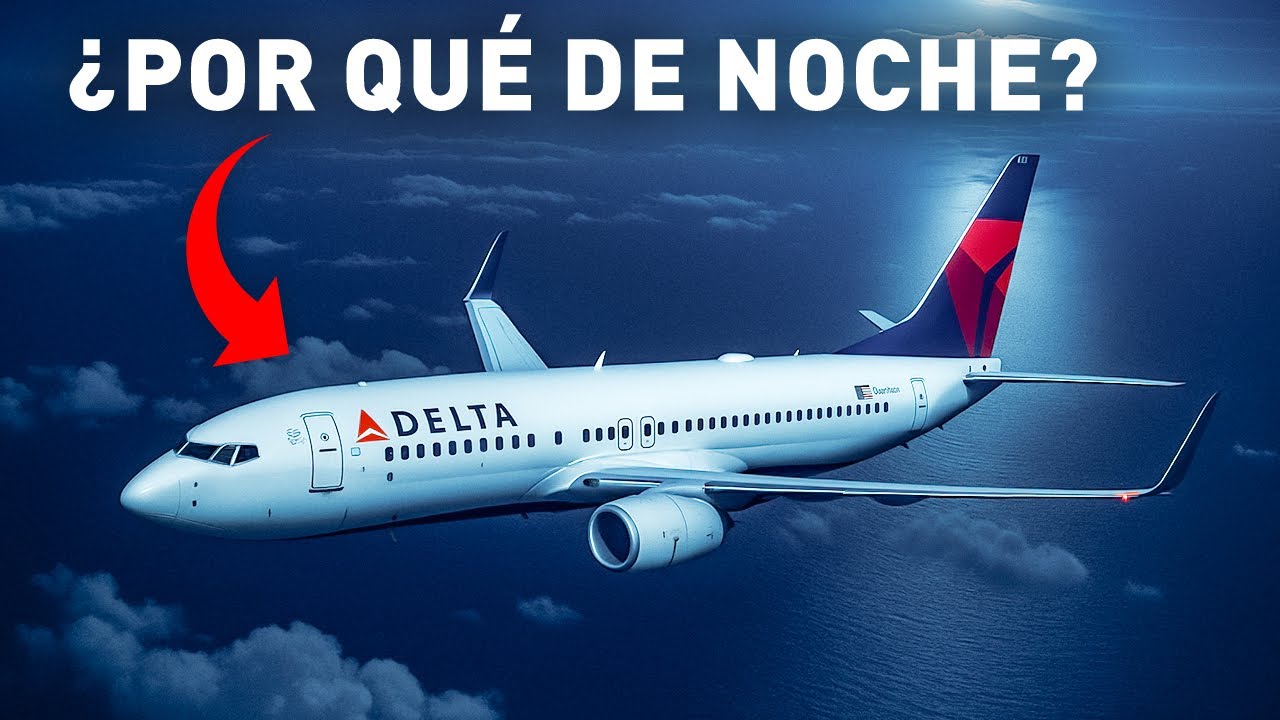 Por qué la mayoría de los vuelos largos ocurren de noche (La verdadera razón)