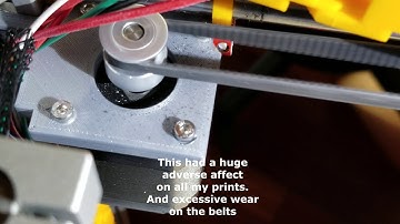 Quick fix belt adjustments on a Hypercube