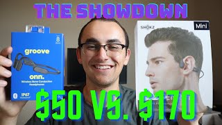 SHOKZ vs Walmart GROOVE Bone Conductor Headphones