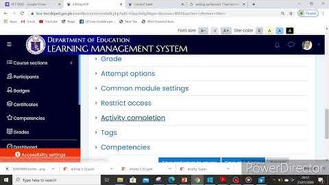 LMS Tutorial - Creating a Topic and Adding an Activity or Resources