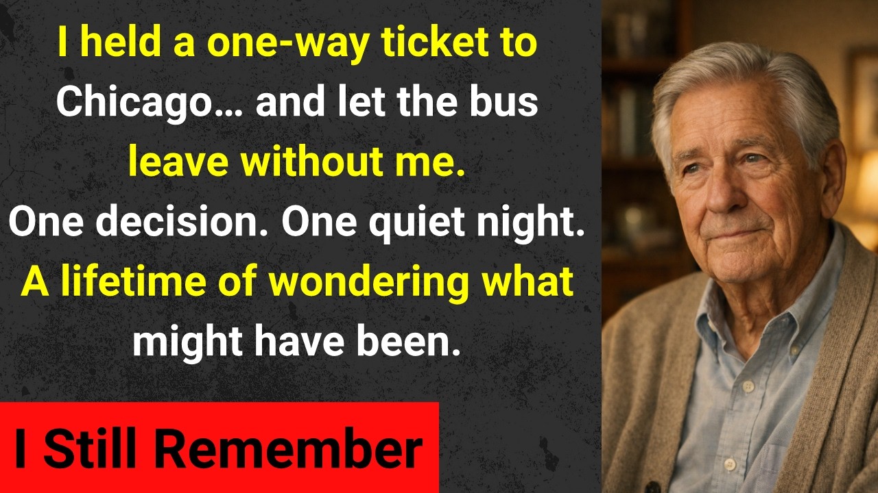 I Let the Bus Leave Without Me | A Grandfather’s Story of the Dream He Didn’t Chase