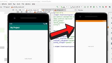 Implement transparent status bar for Android studio